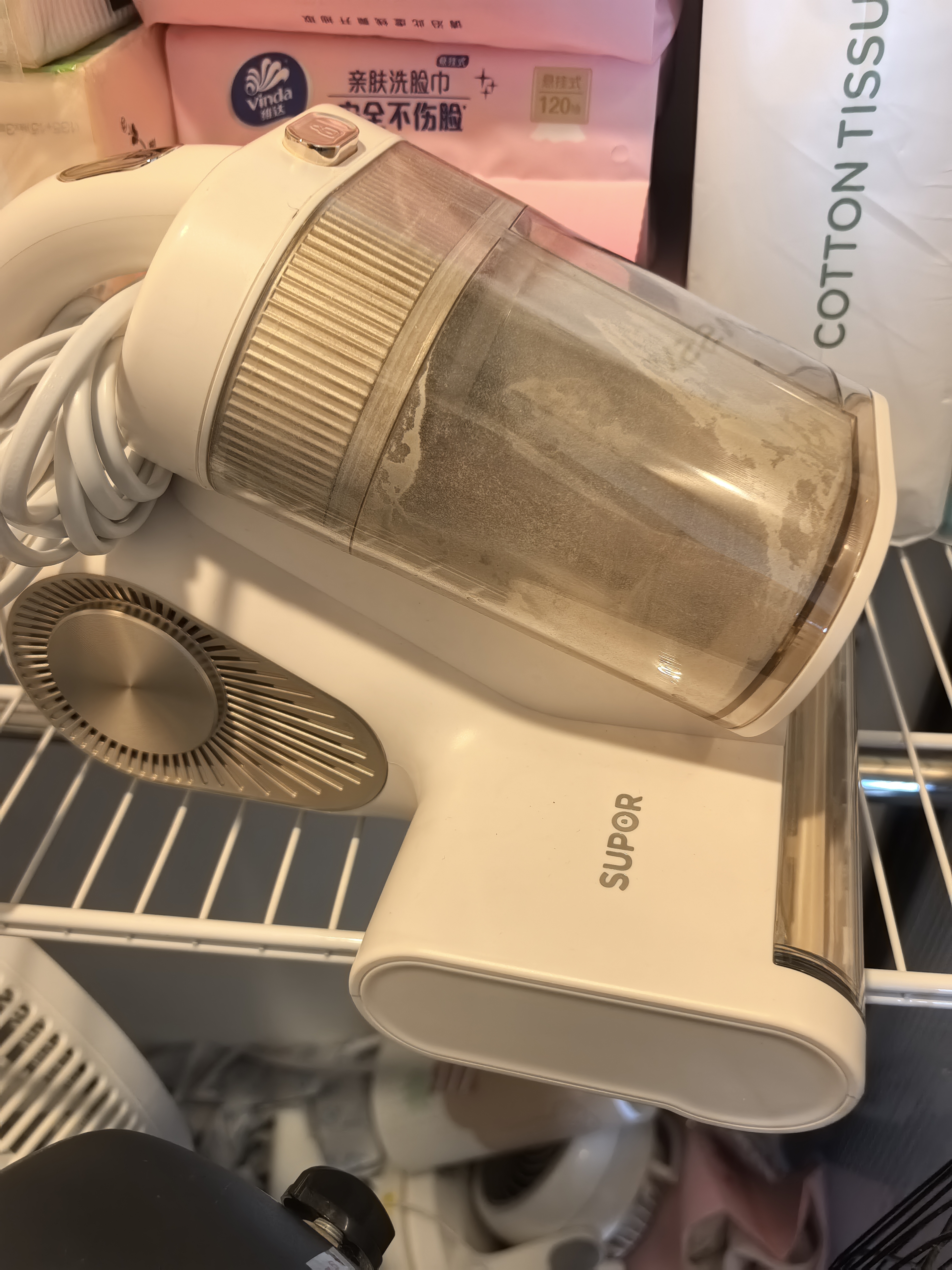 苏泊尔除螨仪器热销TOP1大功率宠物除毛双杯除螨防缠床上吸尘器高温杀菌吸尘三合一大吸力除螨机R8 Pro 实拍图