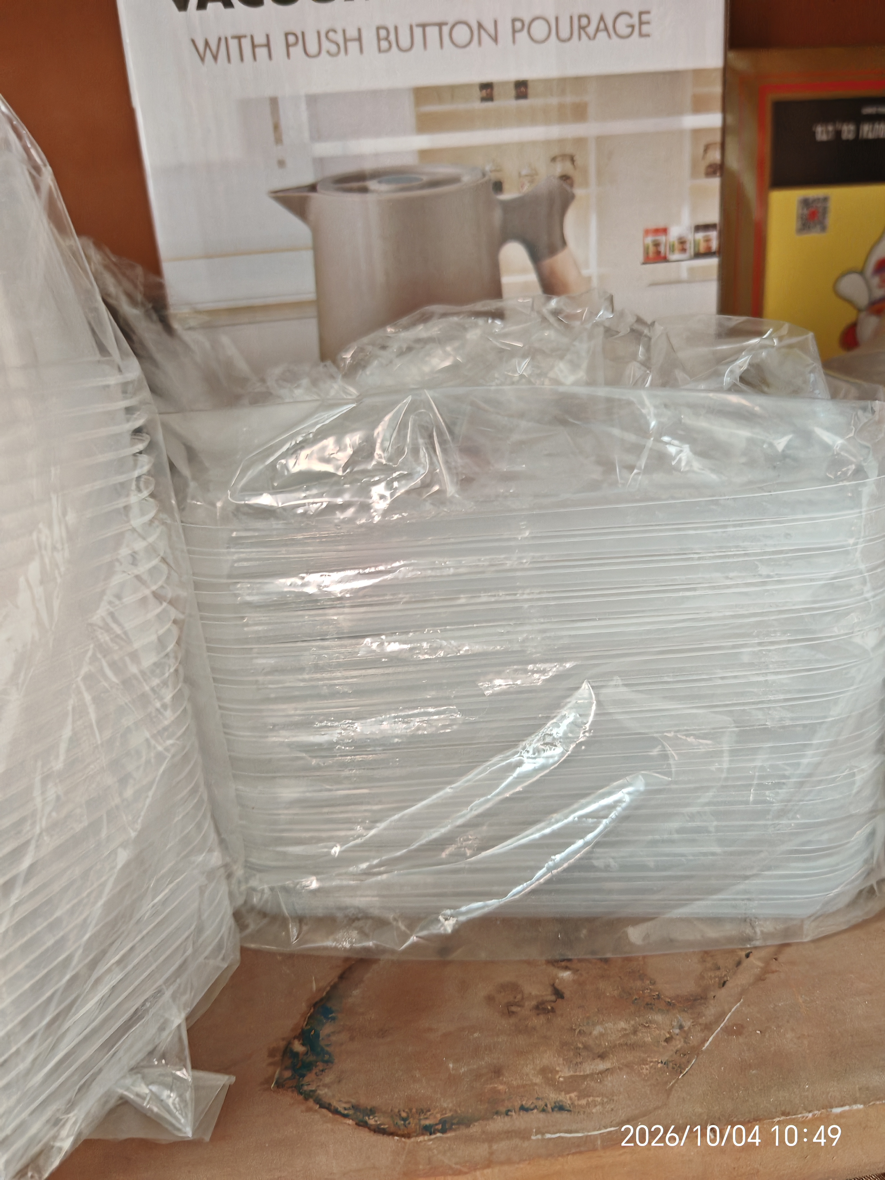 特美居（temeiju）一次性饭盒长方形750型*30套 快餐打包盒大容量食品级便当野餐盒 实拍图