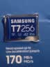 三星（SAMSUNG）256GB TF(MicroSD)存储卡T7 适配运动相机Pocket监控行车记录仪耐久卡 支持4K视频 读170MB/s 实拍图