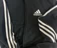 adidas通勤休闲三条纹连帽夹克早秋外套卫衣男装阿迪达斯轻运动   黑色/白   S 实拍图