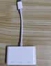 拓思曼 Typec转换器多口USB3.0耳机充电OTG手机连接鼠标键盘U盘tp-c转接头数据线三合一玩云游戏金铲铲 白色-Type-c转双口USB-带供电 0.14m 实拍图