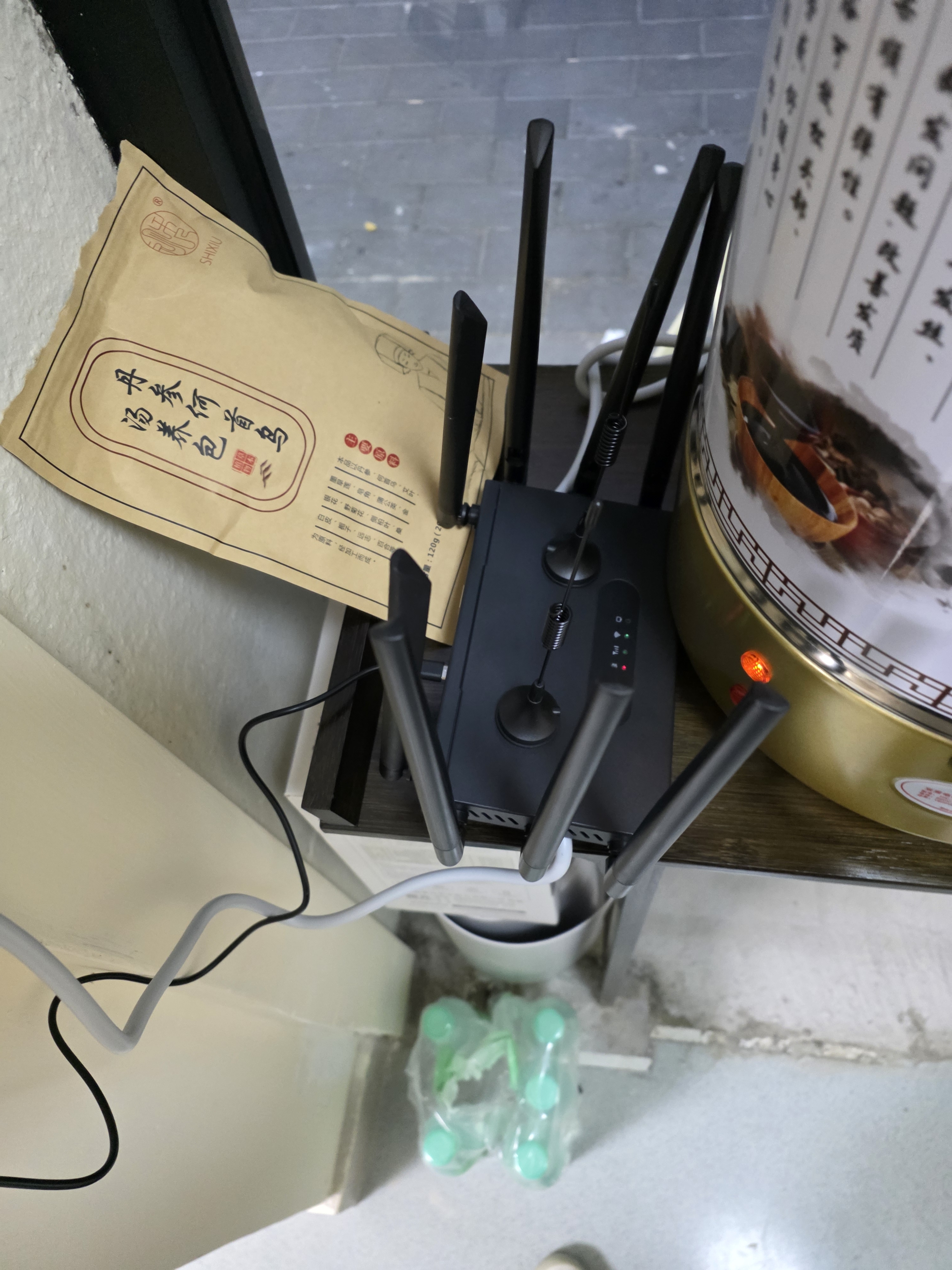 卡讯诺无线wifi路由器2026款三网通wifi便携式宽带光纤网速千兆网无限速流量5g4g不拉网线免拉网线 【工业版】36核+10天线wifi6 实拍图