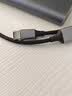 绿联 安卓数据线MicroUSB充电线老式接口适用华为荣耀vivo小米oppo手机小风扇充电宝充电器短线0.25米 实拍图