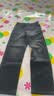 森马（Semir）牛仔裤女冬加绒做旧长裤女生保暖显腿长ins潮直筒裤103724124011 实拍图