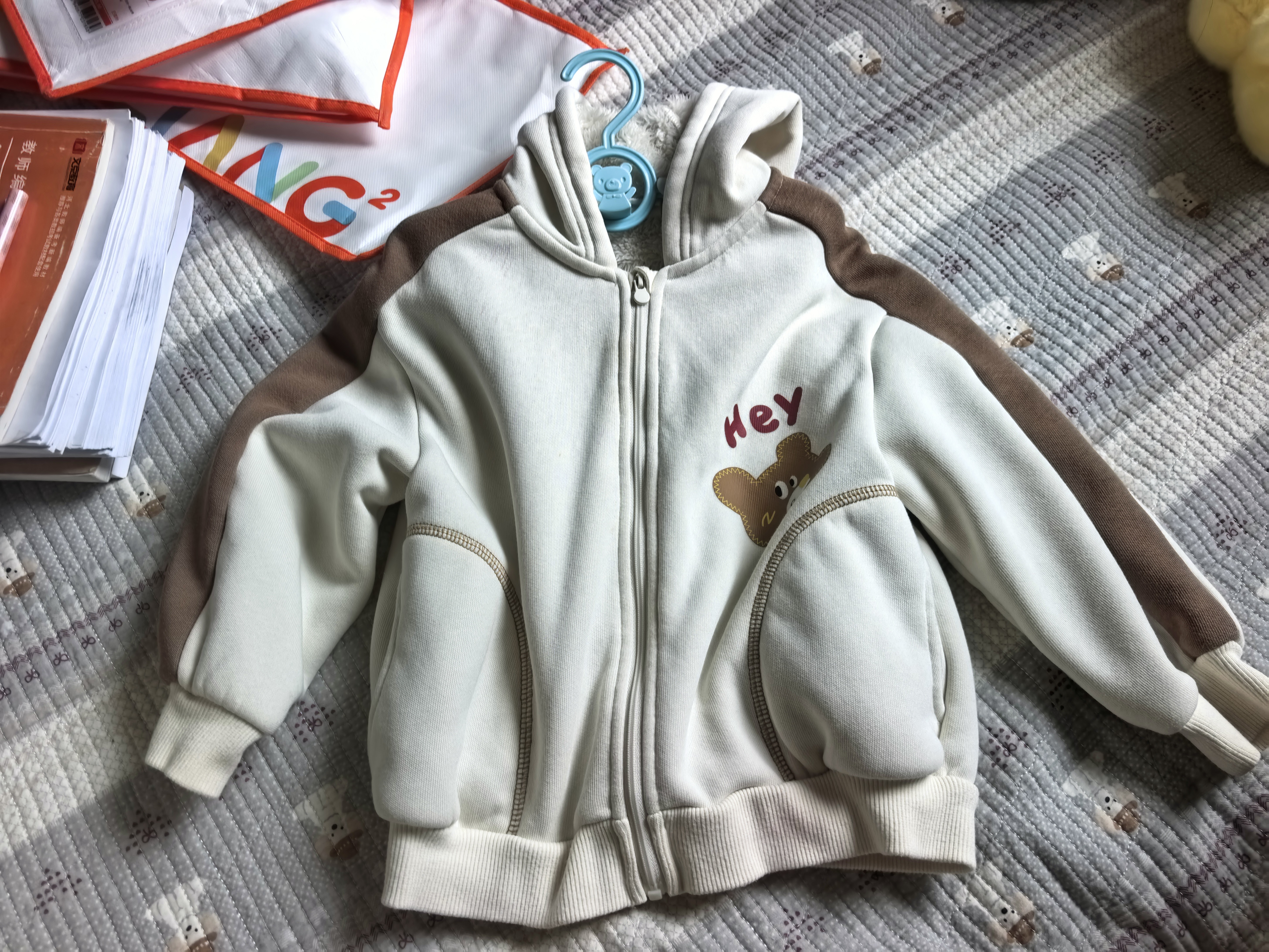 巴拉巴拉童装儿童外套女童男童衣服秋冬装宝宝珊瑚绒保暖加厚上衣萌趣可爱 实拍图