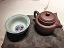 京东京造 釉里红缠枝莲压手杯 茶杯陶瓷功夫茶具压手杯主人杯礼盒120ml 实拍图