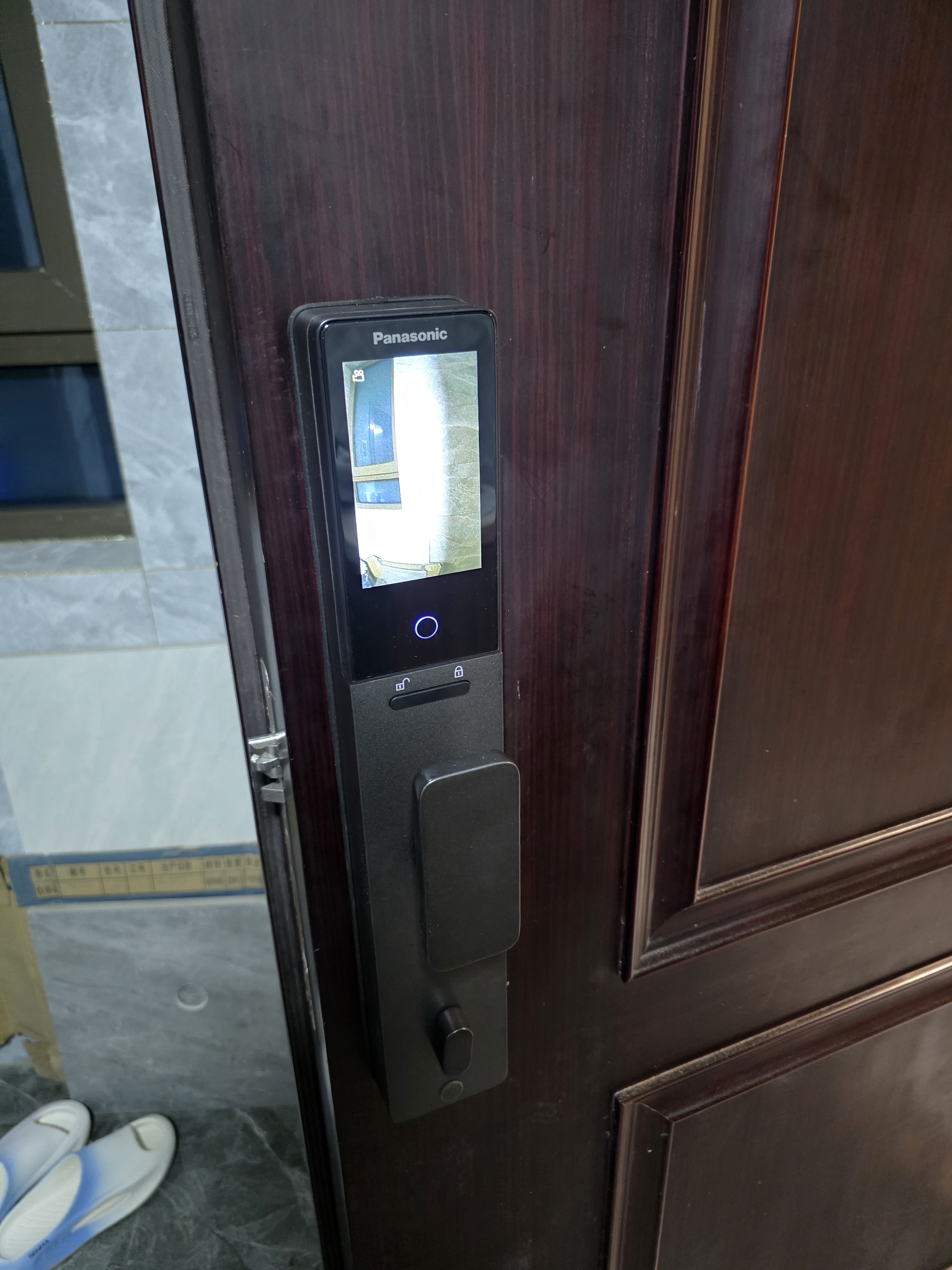 松下（Panasonic）智能门锁可视猫眼大屏指纹锁密码锁电子锁6113 实拍图