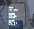 米家小米智能体脂秤S400Pro 高精准25项身体数据平衡测试家用体重秤电子秤半身测脂 体脂管理减肥专用 实拍图