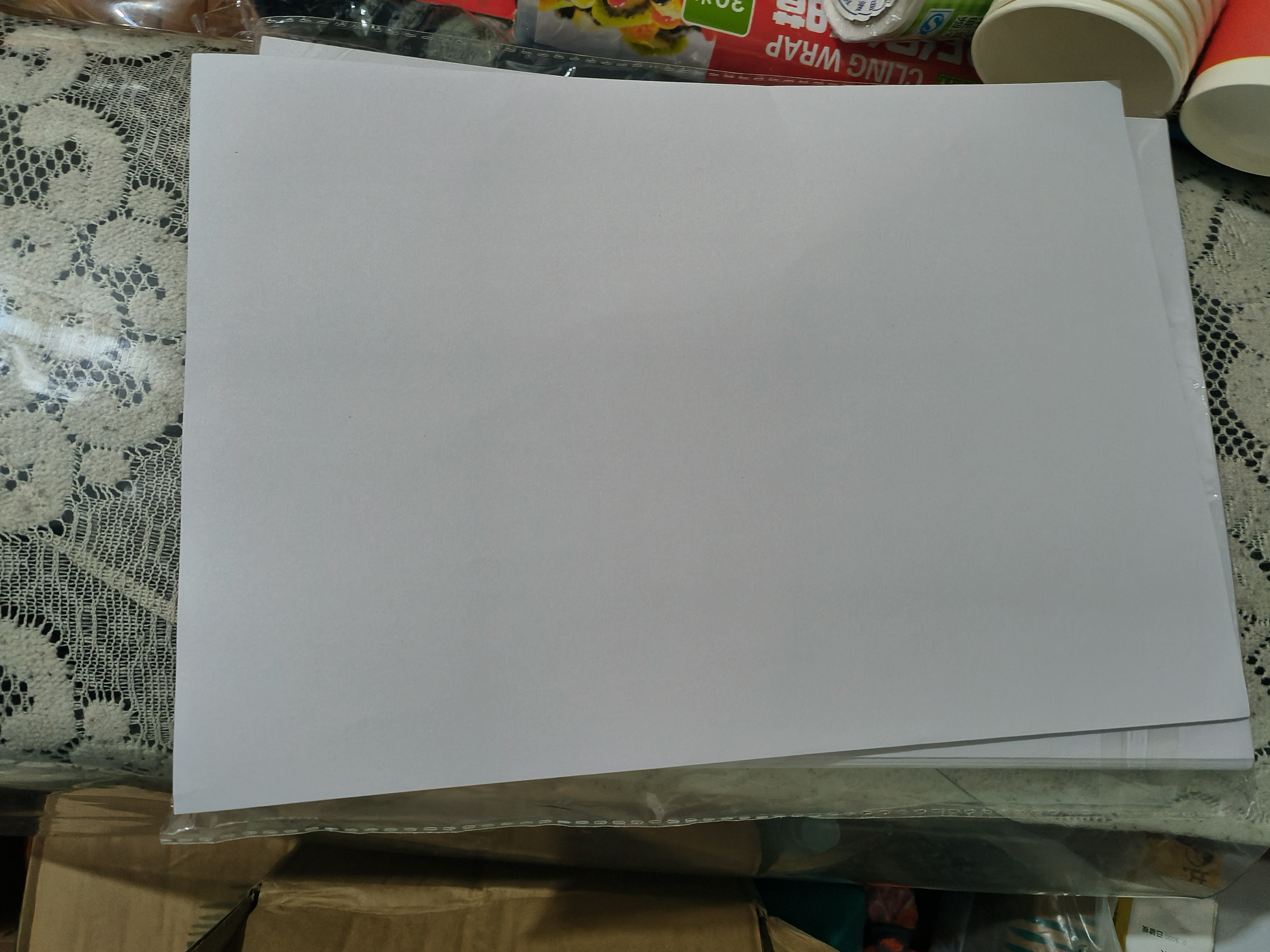 【开学好物】A4打印纸复印纸 70g整箱 a4纸 学生双面草稿纸凭证纸画画纸 办公室办公优选白纸 【A4-70G】小包50张【活动专享】 实拍图