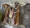 杨大爷柴火烟熏腊味四川风味特产咸肉五花川味腊肉1斤装500g 需烹饪食用 实拍图