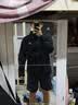 特步防泼水外套秋季新款男夹克上衣跑步服户外骑行服双层风衣运动服 【晴雨两穿 干爽不湿冷】正黑色-0130常规 L 实拍图