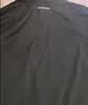 迪卡侬（DECATHLON）速干T恤男女运动户外健身宽松快干吸汗跑步短袖QUMM MH100  男款 深灰色 L 实拍图