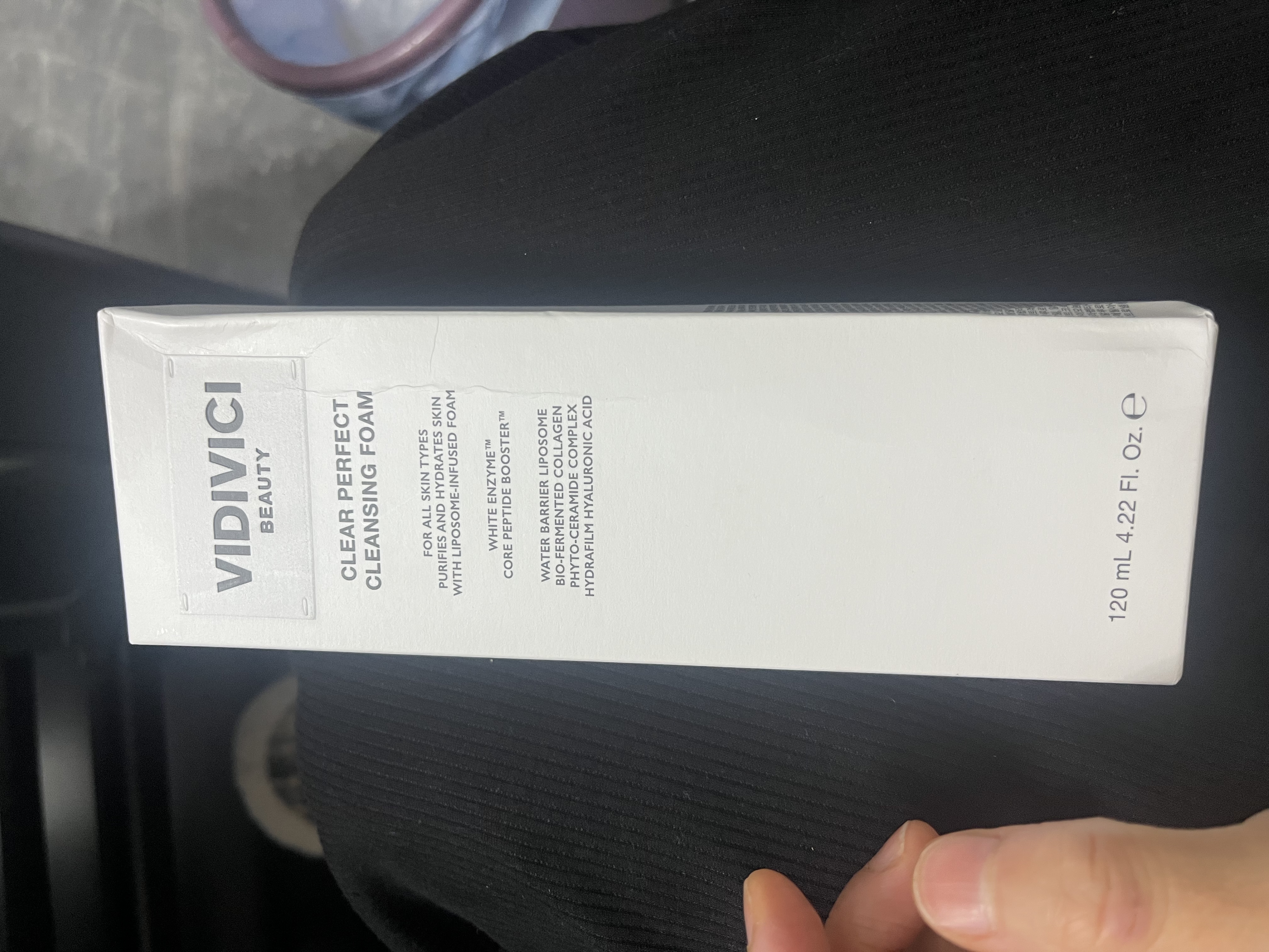 VIDIVICI洗面奶120ml/瓶韩国女神薇迪薇奇洁面氨基酸泡沫洁面 实拍图