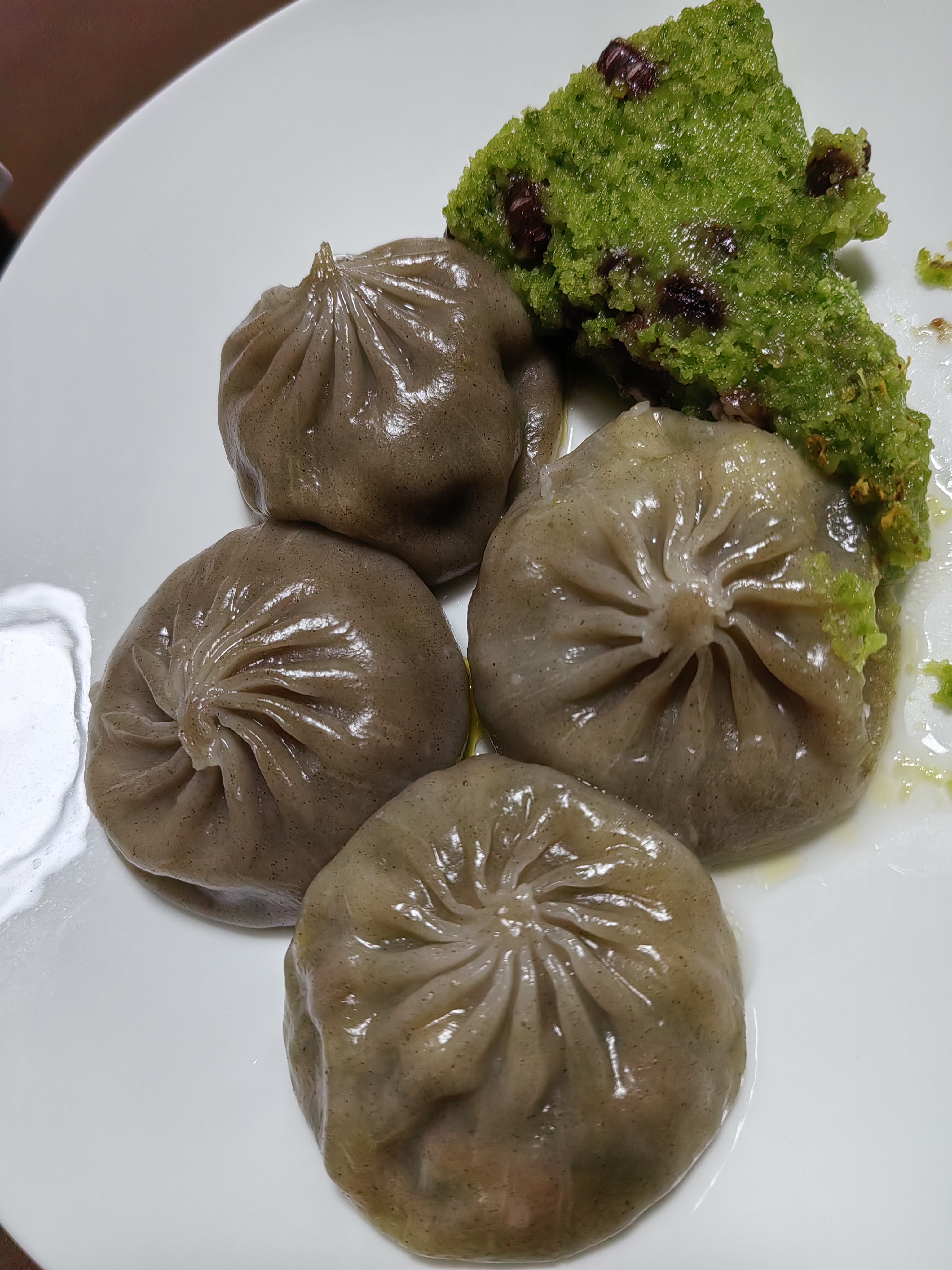 野人日记五红粘豆包320g*2袋 共8只 低脂减脂粗粮杂粮包子代餐速轻食早餐 实拍图