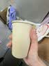 京东京造 纸杯一次性杯子 加厚食品级竹纤维商务家用水杯230ml【60只】 实拍图