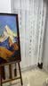 蒙玛特画架素描油画水粉支架式木制画架成人绘画广告展示架胡桃色画架单个  实拍图