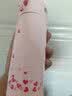 膳魔师（THERMOS）保温杯400ml 进口不锈钢保温保冷杯儿童水杯JNL-403 爱心粉 实拍图