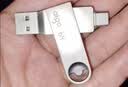 爱国者（aigo）32GB Type-C USB3.2 双接口U盘 120MB/s U353 办公学习大容量 手机电脑车载学生优盘  实拍图