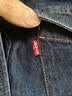 Levi's李维斯女士美式复古简约通勤经典翻领宽松蓝色牛仔衬衫 深蓝色第二批 M 实拍图