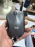 罗技（Logitech）M220 轻音鼠标 无线鼠标 办公鼠标 对称鼠标 带无线微型接收器 灰黑色 实拍图