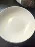 洁雅杰陶瓷盘家用白瓷盘子8英寸中式釉下彩餐盘菜盘汤盘微波炉可用6只装 实拍图
