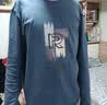 JEANSWEST LIFE真维斯无界纯棉长袖t恤男重磅圆领卫衣男款内搭衣服青少年打底衫A 实拍图
