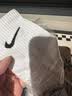 耐克NIKE袜子男子 速干透气篮球袜 短袜三双装SX7677-100白XL 实拍图