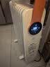 美的（Midea）【AI语音】油汀取暖器家用电热电暖器 婴儿防烫电暖气智能遥控 节能全屋速热加湿烤火炉 HYR22XGR 实拍图