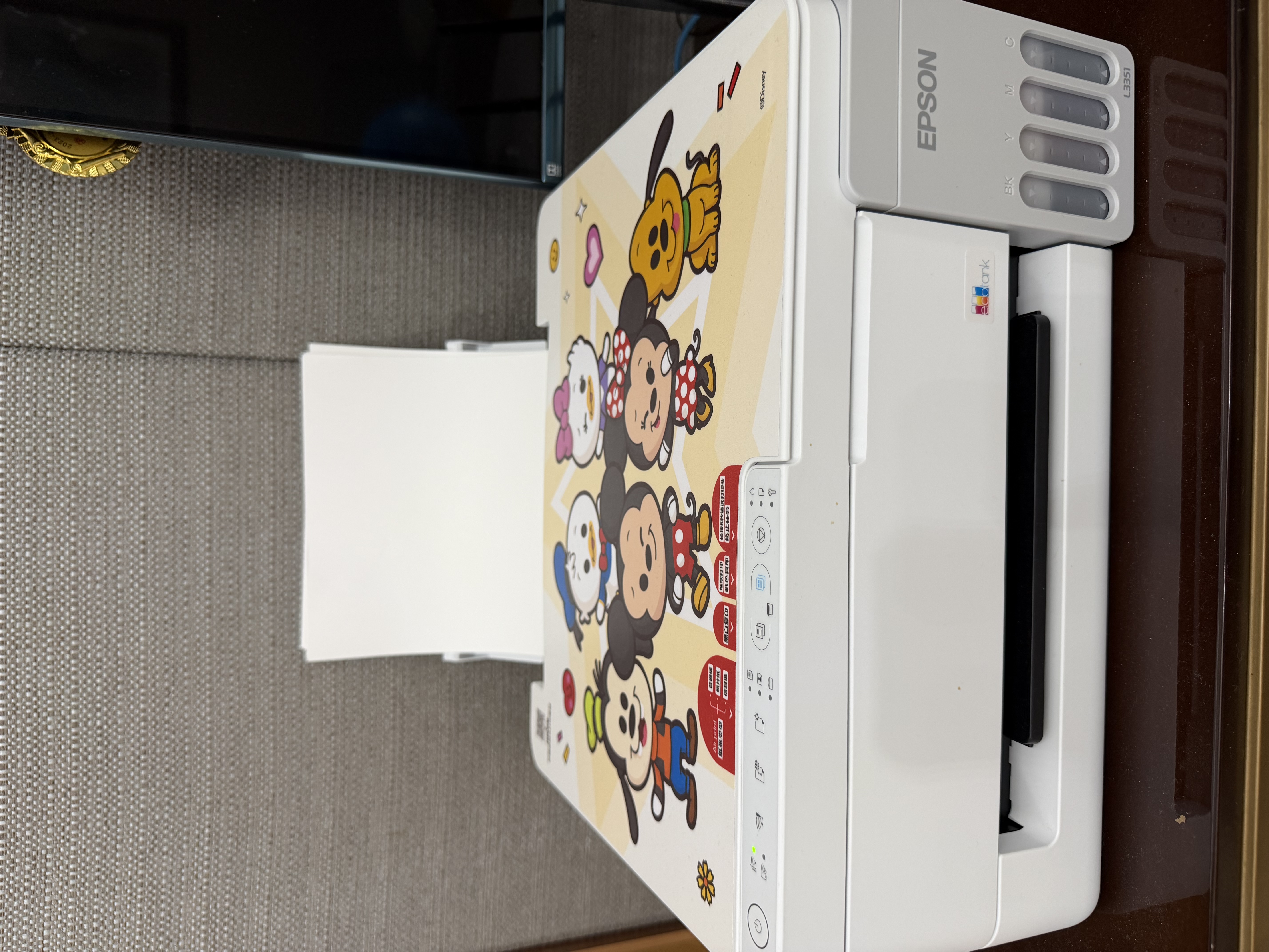 爱普生（EPSON）【6代新品】L3351墨仓式彩色打印机 微信打印/无线连接 家用AI学习打印机（打印、复印、扫描） 实拍图