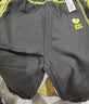 迷你巴拉（minibala）【蹦蹦裤】男童女童运动裤宝宝保暖百搭儿童休闲裤秋季新款加绒裤 铁灰20603 【加绒款】 110 实拍图