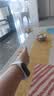 国庆中秋教师节礼物LED彩虹图案电子手表学生男女小孩儿童手环 白色 防水【触屏设计+时间日期】 实拍图