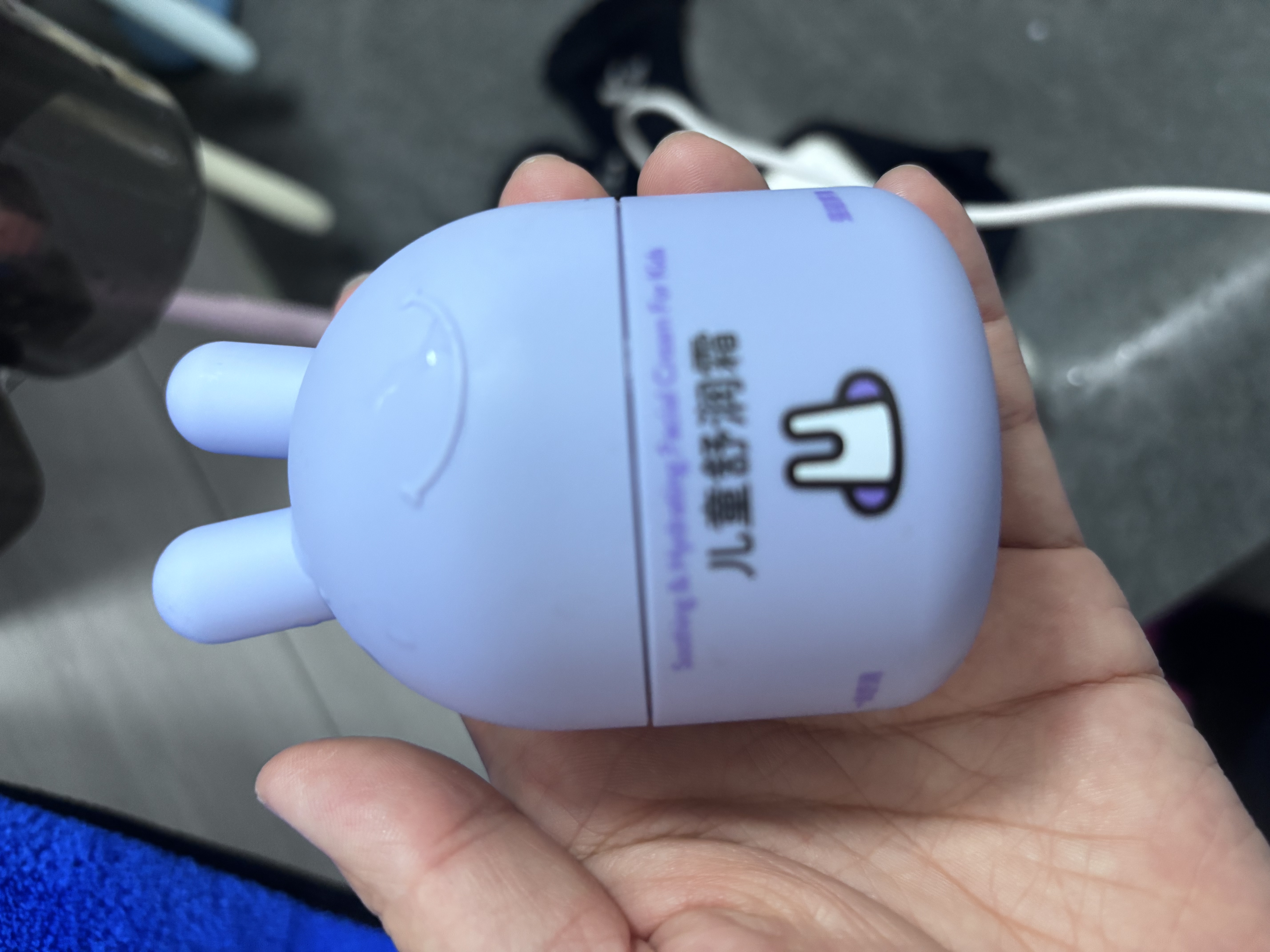 兔头妈妈儿童面霜四季补水48h高保湿润肤乳霜滋润舒缓宝宝分龄面霜45g*2 实拍图