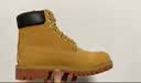 添柏岚（Timberland）踢不烂经典大黄靴高帮马丁靴户外防水童鞋青少年女12909W小麦色38 实拍图