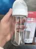 贝亲（Pigeon）玻璃奶瓶宽口径防胀气240ml L号奶嘴 6月+ AA188  实拍图