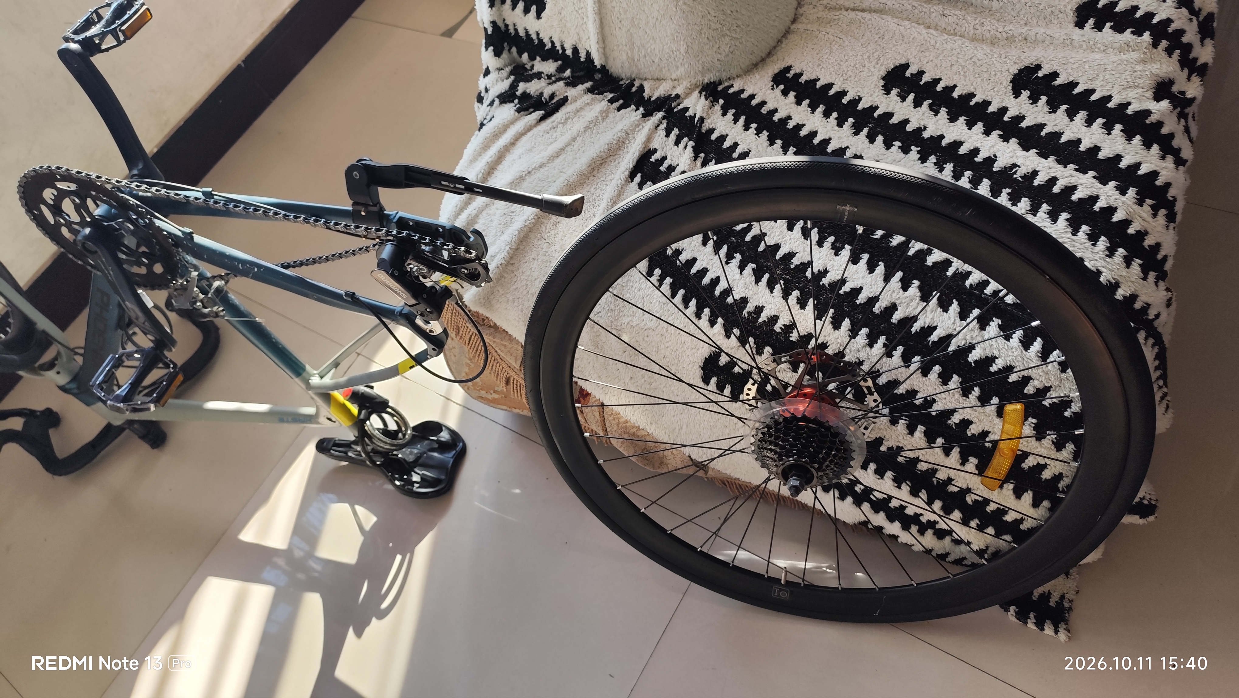 洛克兄弟公路车内胎自行车轮胎700C*23/25/28/32C美法嘴丁基胶骑行装备配 700×28/32C法嘴60mm 实拍图