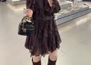 CHARLES&KEITH菱格链条手提斜挎小方包盒子包包女包生日礼物送女友CK2-80782534 Black黑色 小包 实拍图