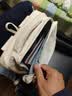 晴熙笔记本电脑包双肩包女士背包商务旅行出差通勤大容量学生书包男生 实拍图
