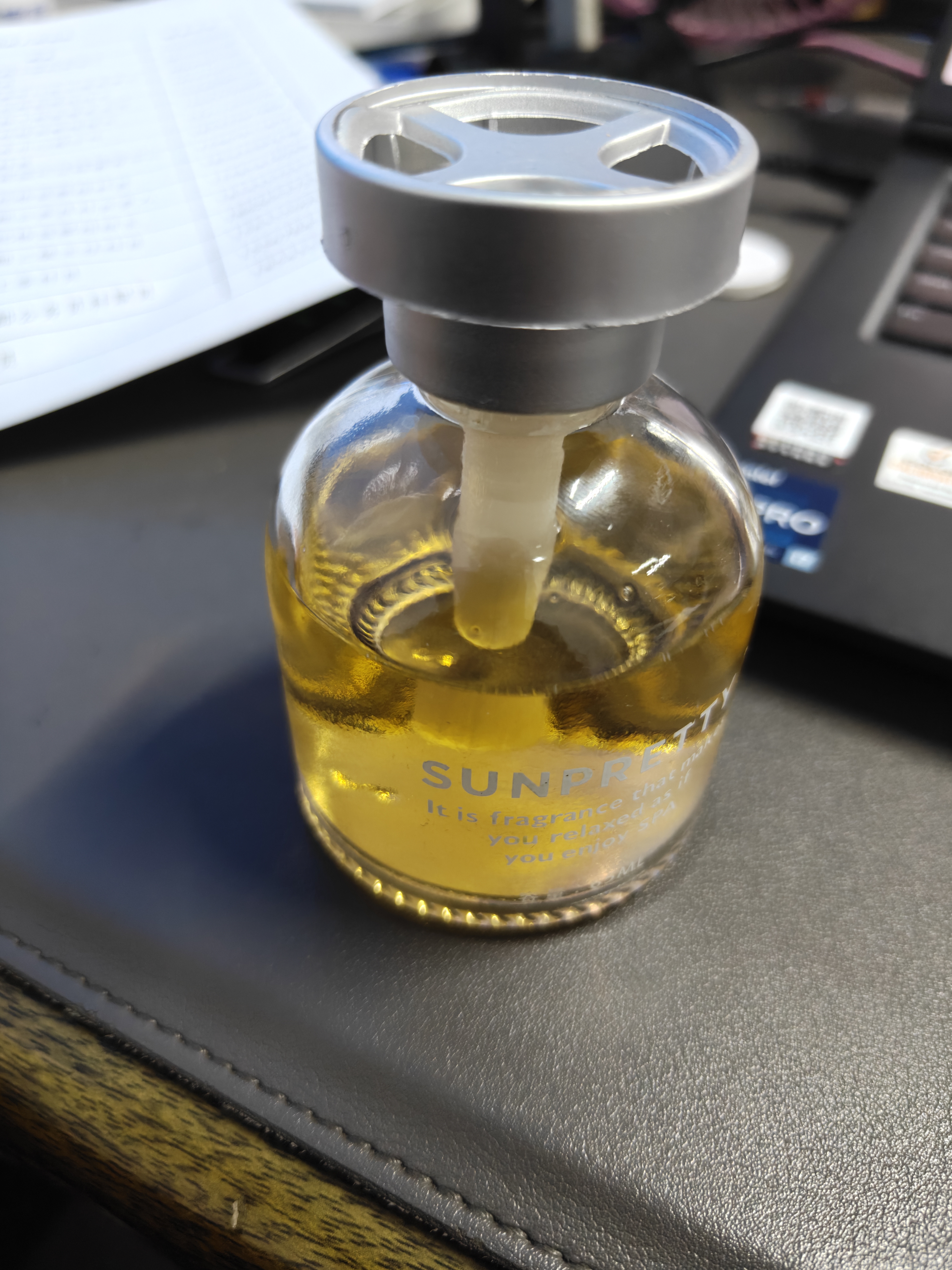 宿礼桂花车载香薰汽车香水精油车内房间卧室内香氛空气清新剂厕所除臭 【两瓶装】桂花香 实拍图