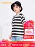巴拉巴拉男童t恤童装2024夏装儿童短袖中大童休闲polo衫凉感208224117104 实拍图
