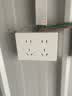 公牛（BULL）明装大板开关插座 G59系列 十孔墙壁开关面板  G59Z423 实拍图