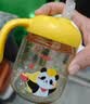 贝亲（Pigeon）熊猫小月龄防呛防漏喝水喝奶ppsu儿童学饮杯 300ml 7月+ 实拍图