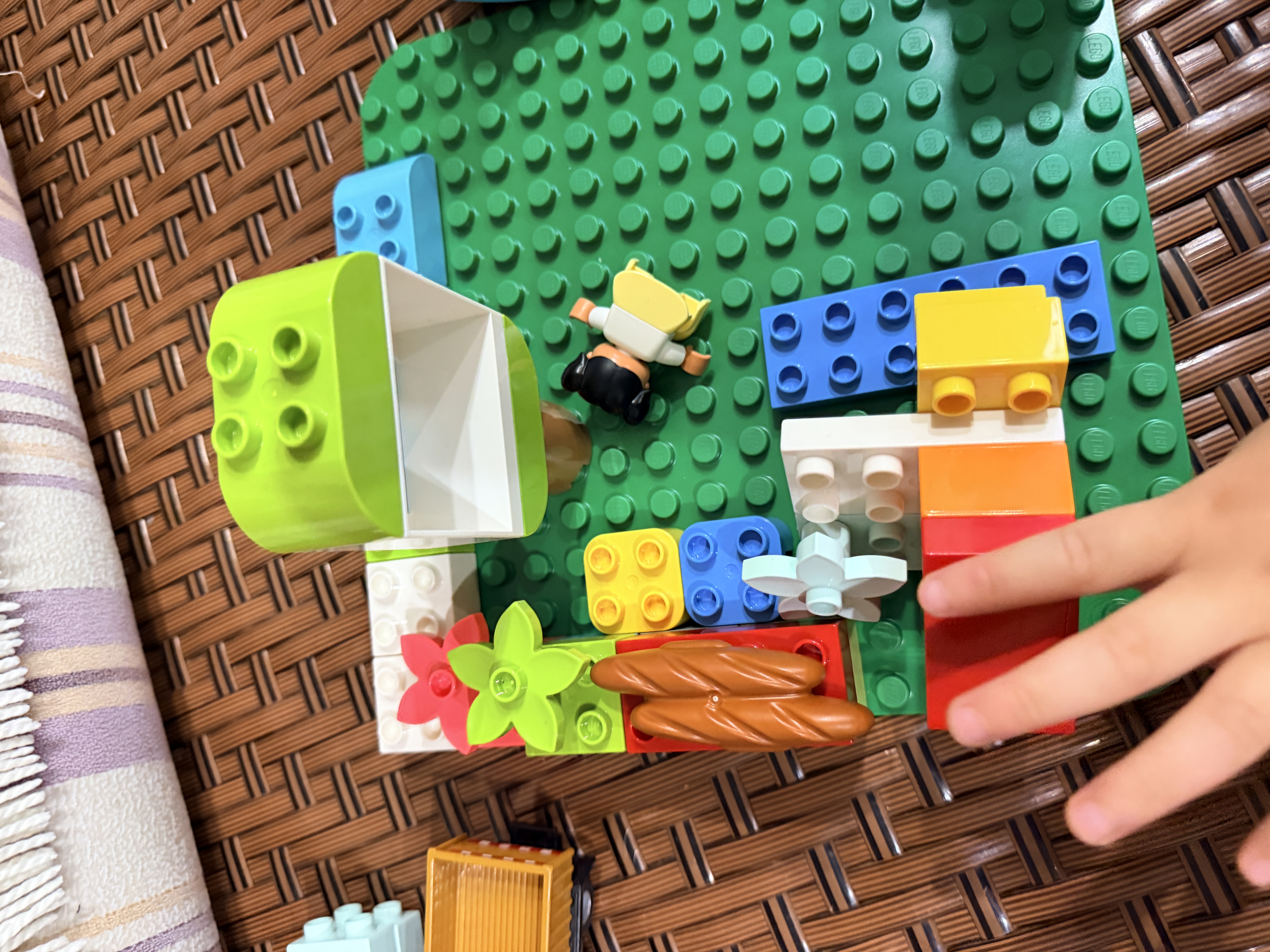 乐高（LEGO）积木得宝10913 创意缤纷大绿桶男女孩儿童玩具生日礼物大颗粒 实拍图
