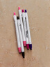 斑马牌（ZEBRA）艺点按动水彩笔 学生儿童涂鸦绘画填色细杆彩色笔手账笔 WYSS22 樱桃粉色 单支装 实拍图