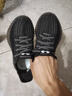 迪士尼[开学]童鞋秋米奇飞织椰子鞋软底透气男女童运动鞋 黑色 28 实拍图