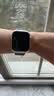 Apple/苹果/苹果 Watch S11 智能手表GPS款46毫米银色铝金属表壳雾紫色运动型表带S/M MEVW4CH/B 实拍图