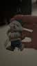 新款创意小狗背包挂件车载亚克力平面挂饰可爱钥匙扣送闺蜜款吊坠 蓝泰迪1个 实拍图