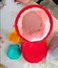 Hape(德国)宝宝大号加厚沙滩玩具挖沙玩水挖土便携折叠沙桶套装E4093 实拍图