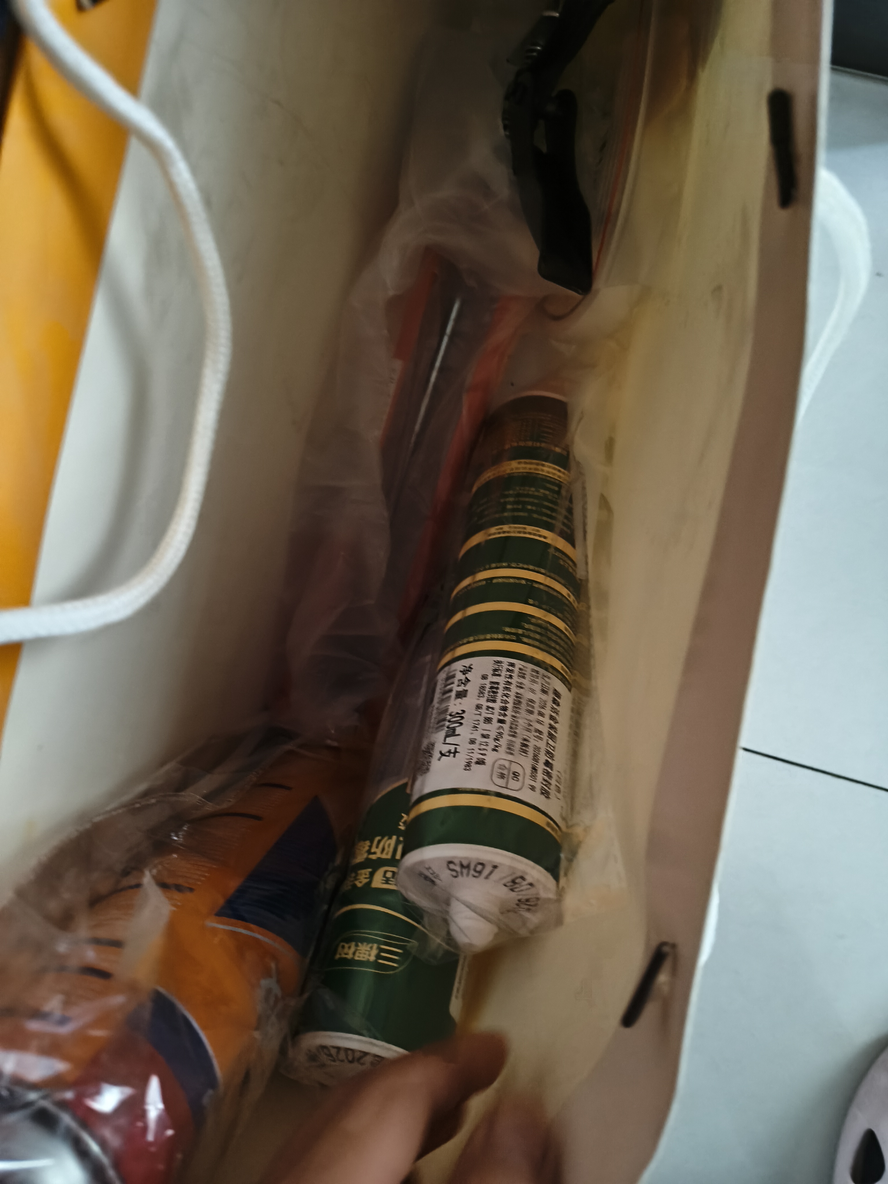 三棵树漆趣森活防霉密封胶中性硅酮玻璃胶厨房灶台马桶防水白色300ML 实拍图
