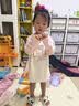 戴维贝拉（DAVE＆BELLA）童装男婴儿衣服宝宝长袖儿童t恤男童秋装女童打底衫春秋体恤上衣 粉色【现货】 130 cm（建议身高120-130cm） 实拍图