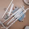 Brateck北弧43-75英寸 艺术电视支架 落地电视架65电视挂架70移动壁挂架55电视推车 移动电视柜FS350白 实拍图
